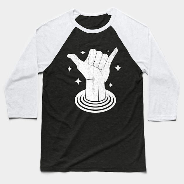 Shaka Baseball T-Shirt by LouFish